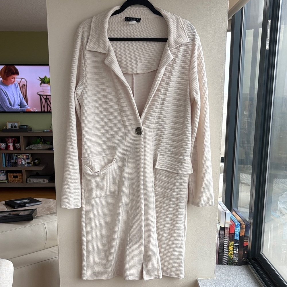 Ariella Cream Sweater duster